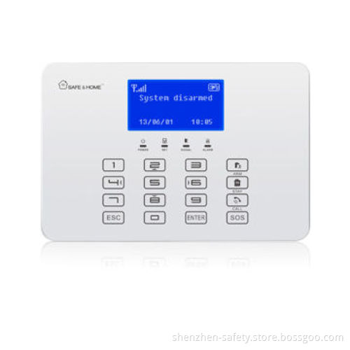 Hot sale GSM home security touch key pad wireless control panel GSM alarm systems